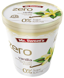 Насладете се на всяка хапка от този сладолед в три вкуса – ванилия, шоколад и йогурт.